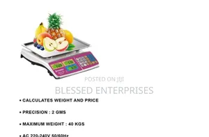 Premier Digital Weighing Scale 40kgs