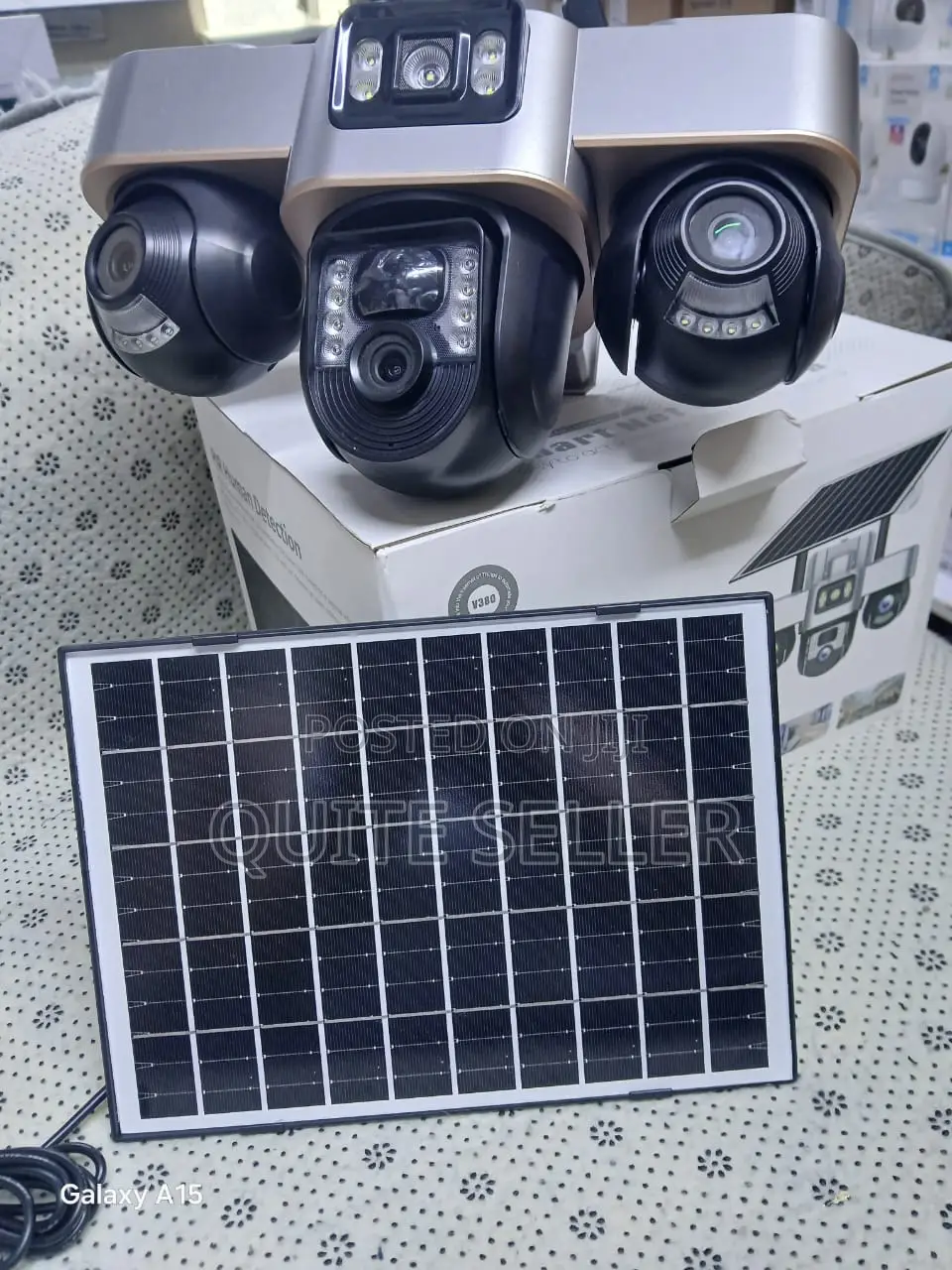 4g Wifi Simcardtriple Lens PTZ Smart Net Camera