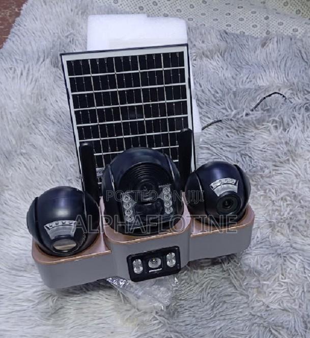 Vts30-G Solar 4g 3 PTZ Camera (2+2+2mp)3 Lens Solar CCTV Camera