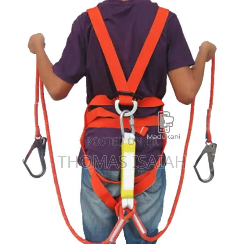 High Altitude Pole Climbing Full Body Harness With Shock Absorber