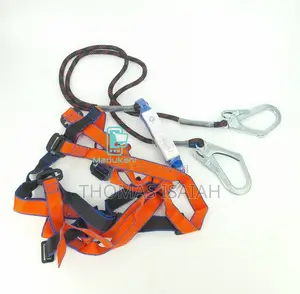 High Altitude Pole Climbing Full Body Harness With Shock Absorber