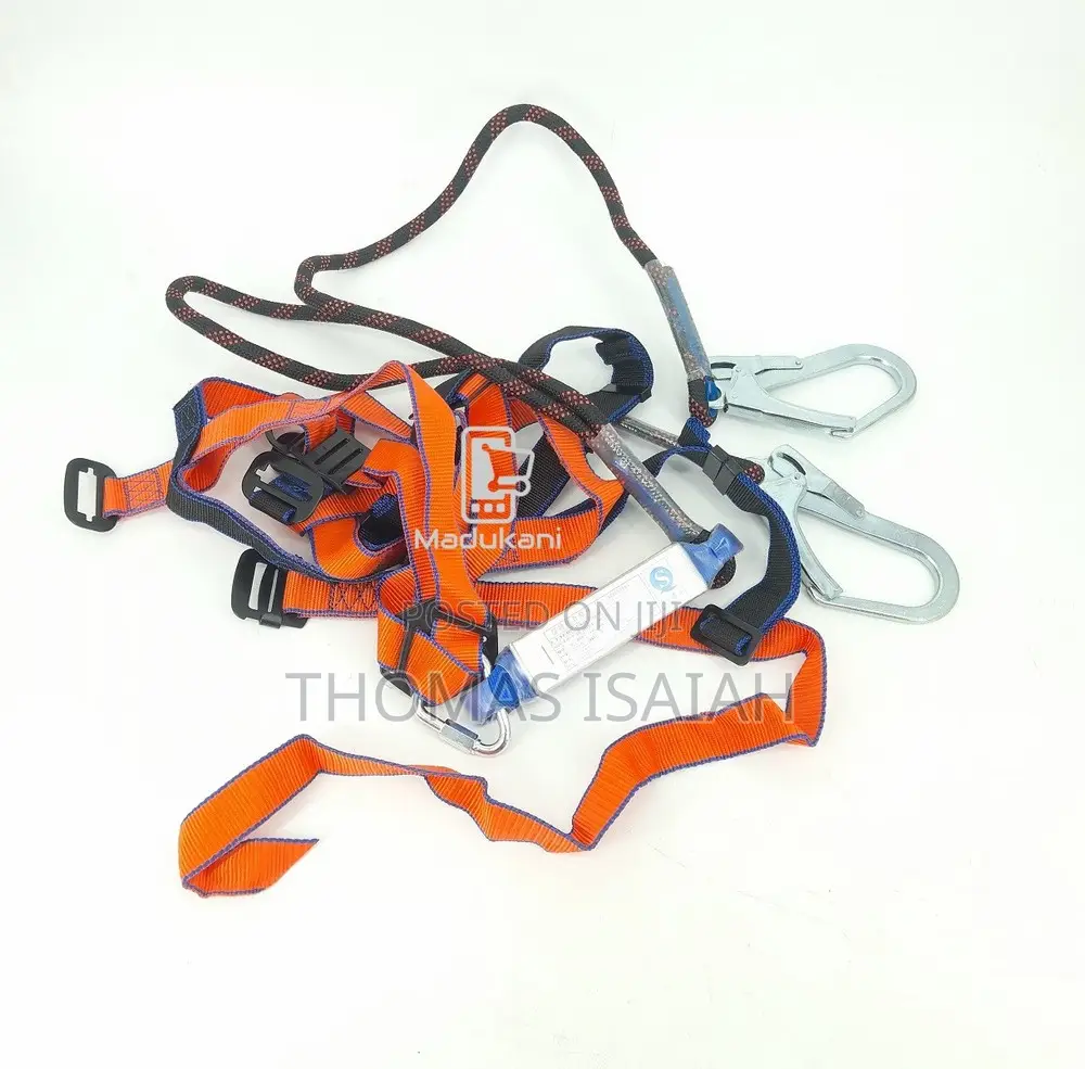 High Altitude Pole Climbing Full Body Harness With Shock Absorber