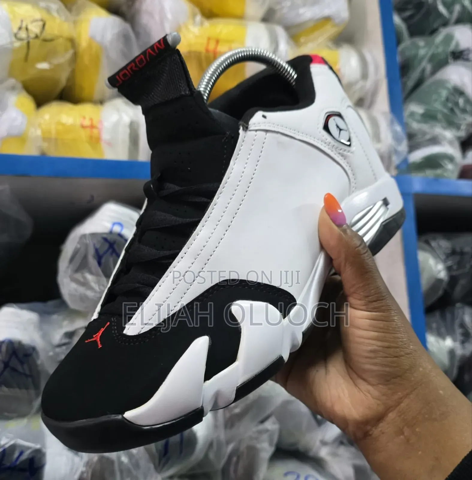 Air Jordan 14 Retro 'Black Toe' Sizes 40_45