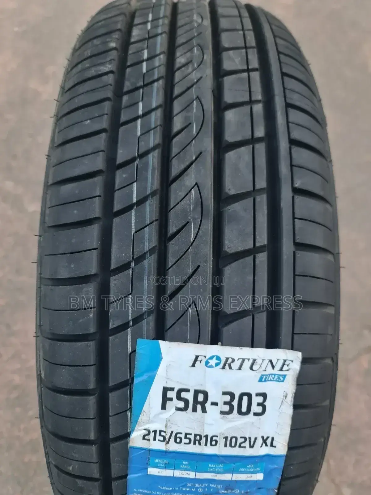 215/65 R16 Fortune.