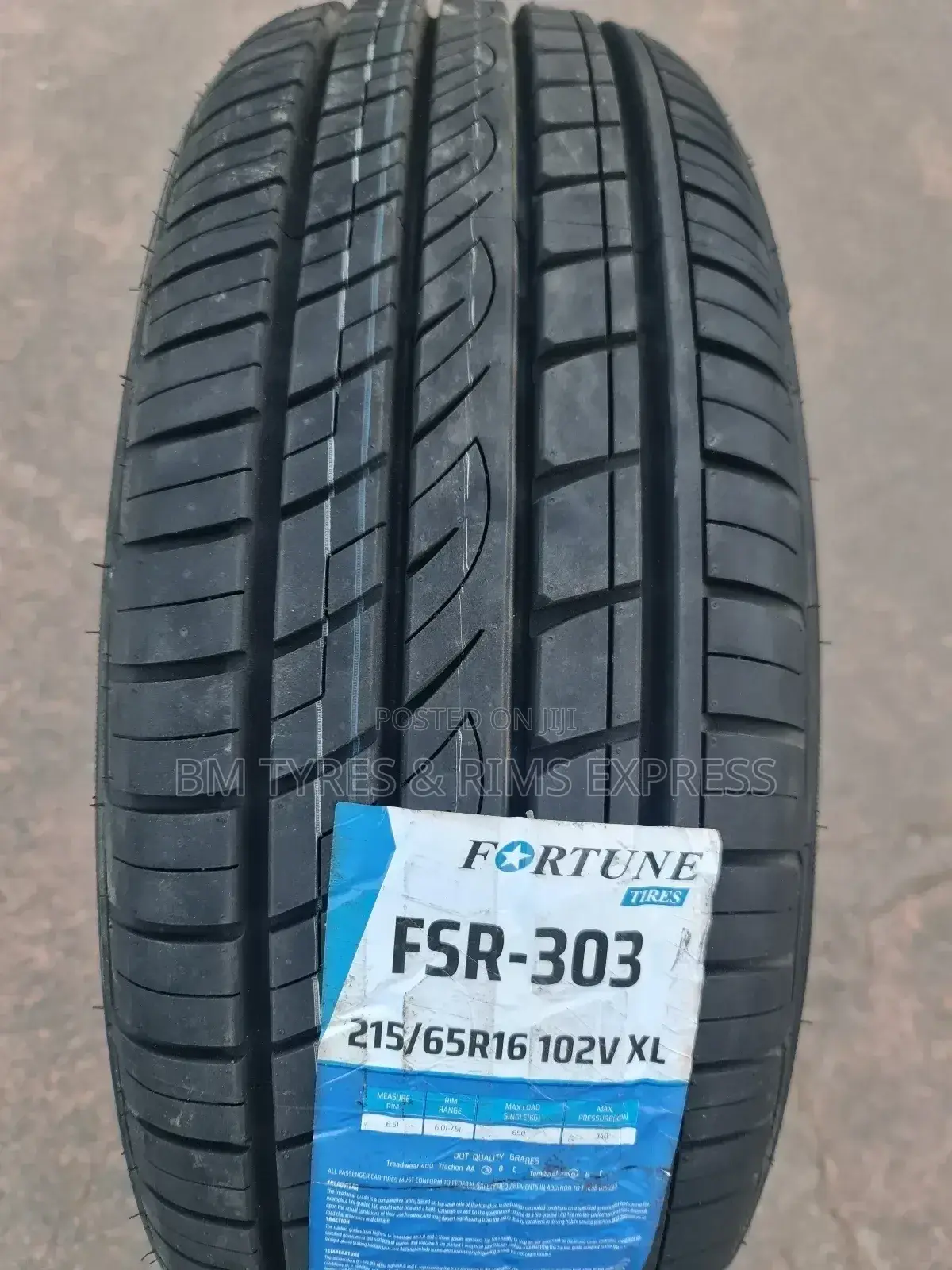 215/65 R16 Fortune.
