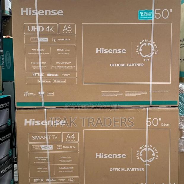 Hisense 50a6n 50 Inch Uhd Smart Tv (2025)