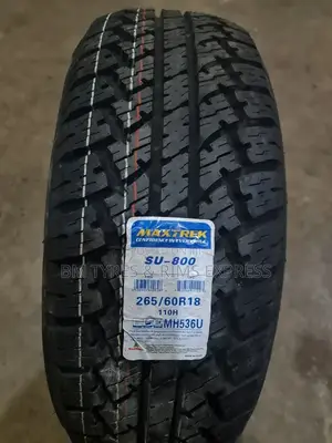 265 /60 R18 Maxtrek Tyres (All Terrrain) New Technology.