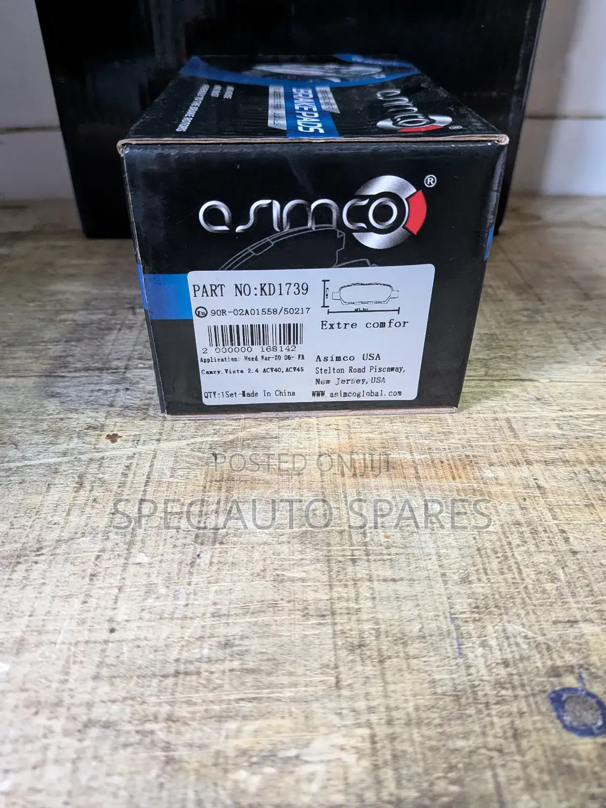Asimco Brake Pad for Nissan Xtaril Serena Rear