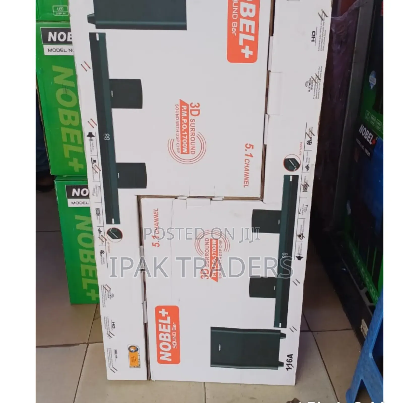 5.1 Ch Nobel Soundbar 1700w
