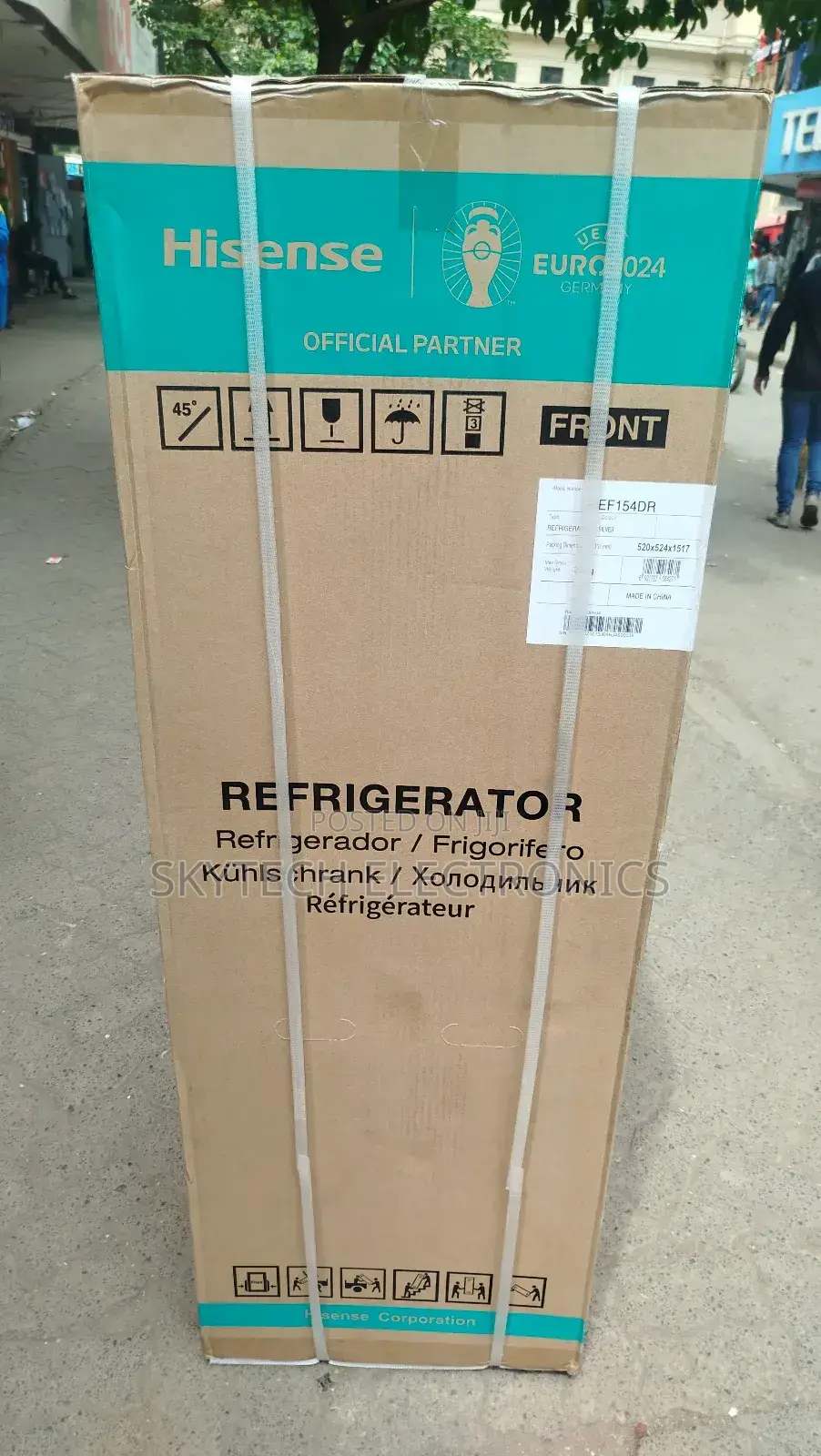Hisense Fridge 154litres Double Door
