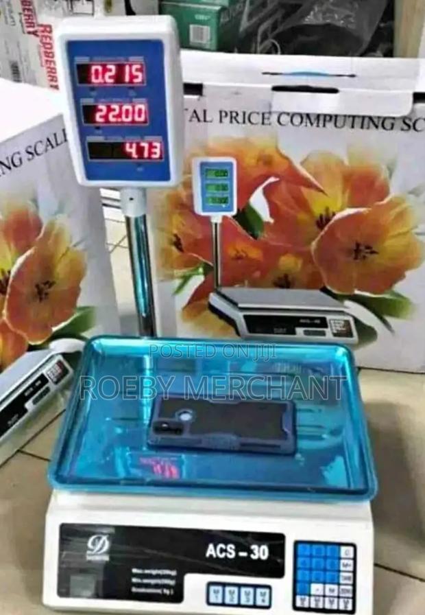 Portable Acs 30 Digital Weighing Scale/Acs Scale 30kgs