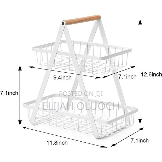 Fruit Basket 2 Layer Metallic Mesh Now Available - thumbnail 4