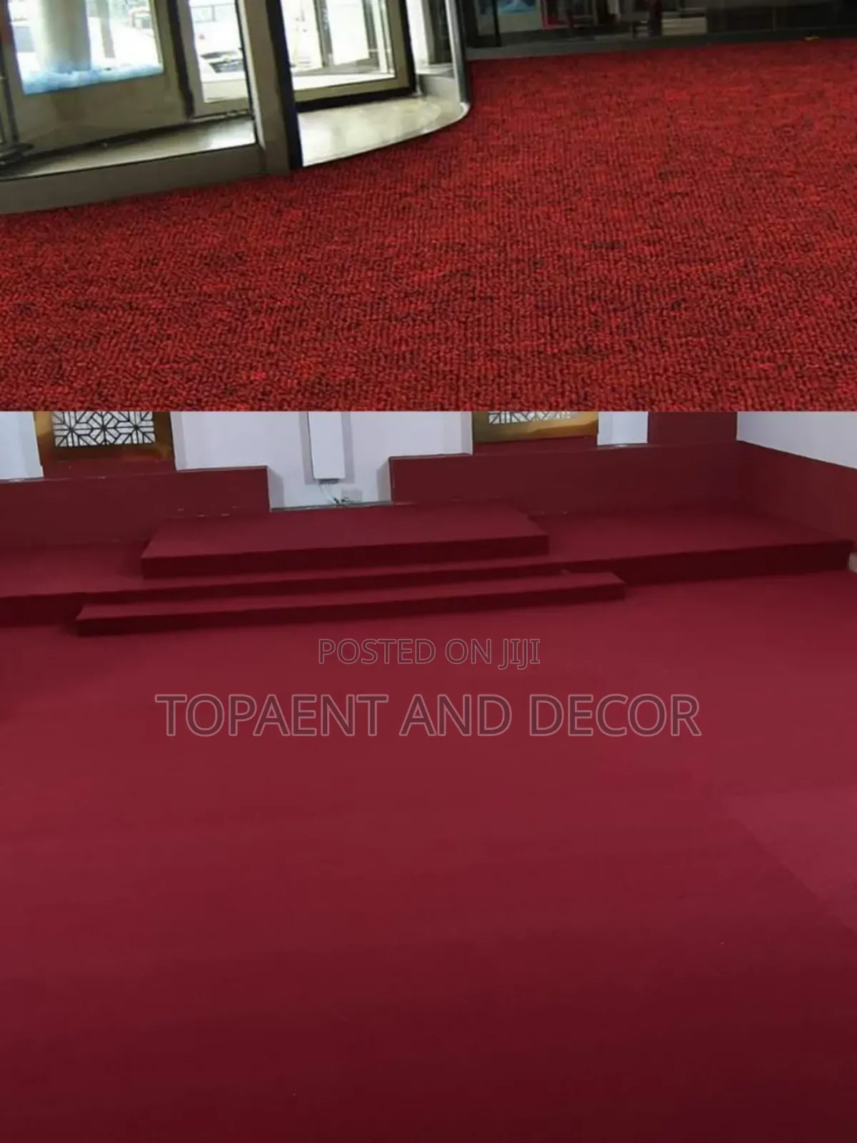 Premium Wall to Wall Carpet Ideal for Church Pulpit and Apartments