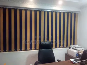 Smart Light Filtering Vertical Blinds for Neat Look Large Window