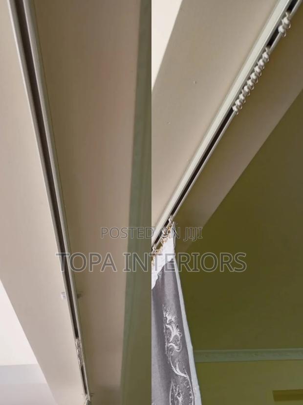 Single Curtain Rails With Full Length of Six Metres