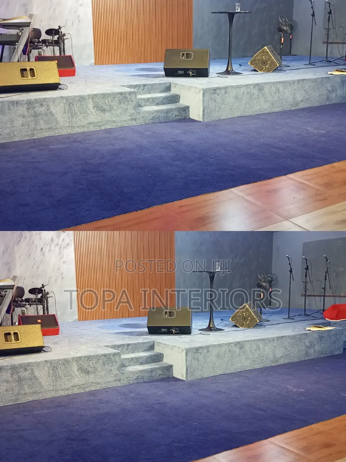 Thick Quality Church Altar Carpets Flooring Installation