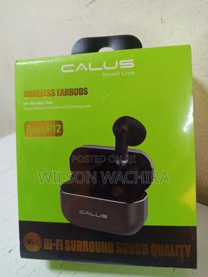 Bluetooth Earbuds. Calus Blue P12 - main view