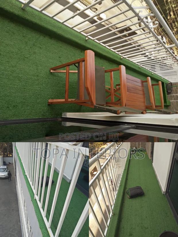 Green Fake Grass for Balcony Garden Decoration Green Mat