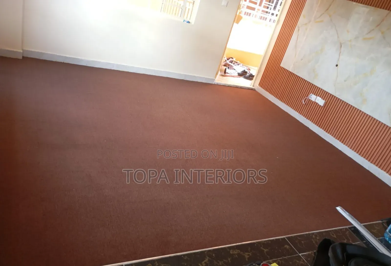 Brown Wall to Wall Carpets Supply and Installation
