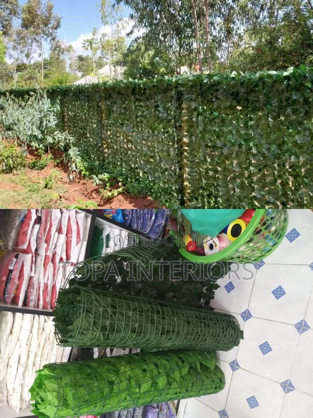 Artificial Ivy Privacy Fence for Outdoor Apartment Decorations