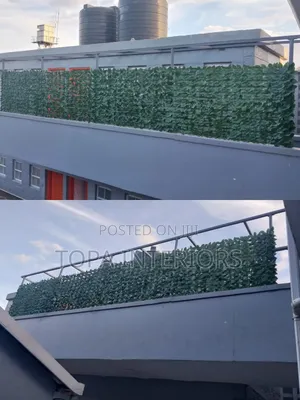 Wall Decor Artificial Ivy Privacy Fence With Fake Leaves
