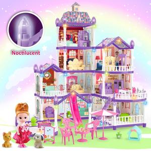 Purple Diy Hoperock Dollhouse Kit for Girls - thumbnail 2