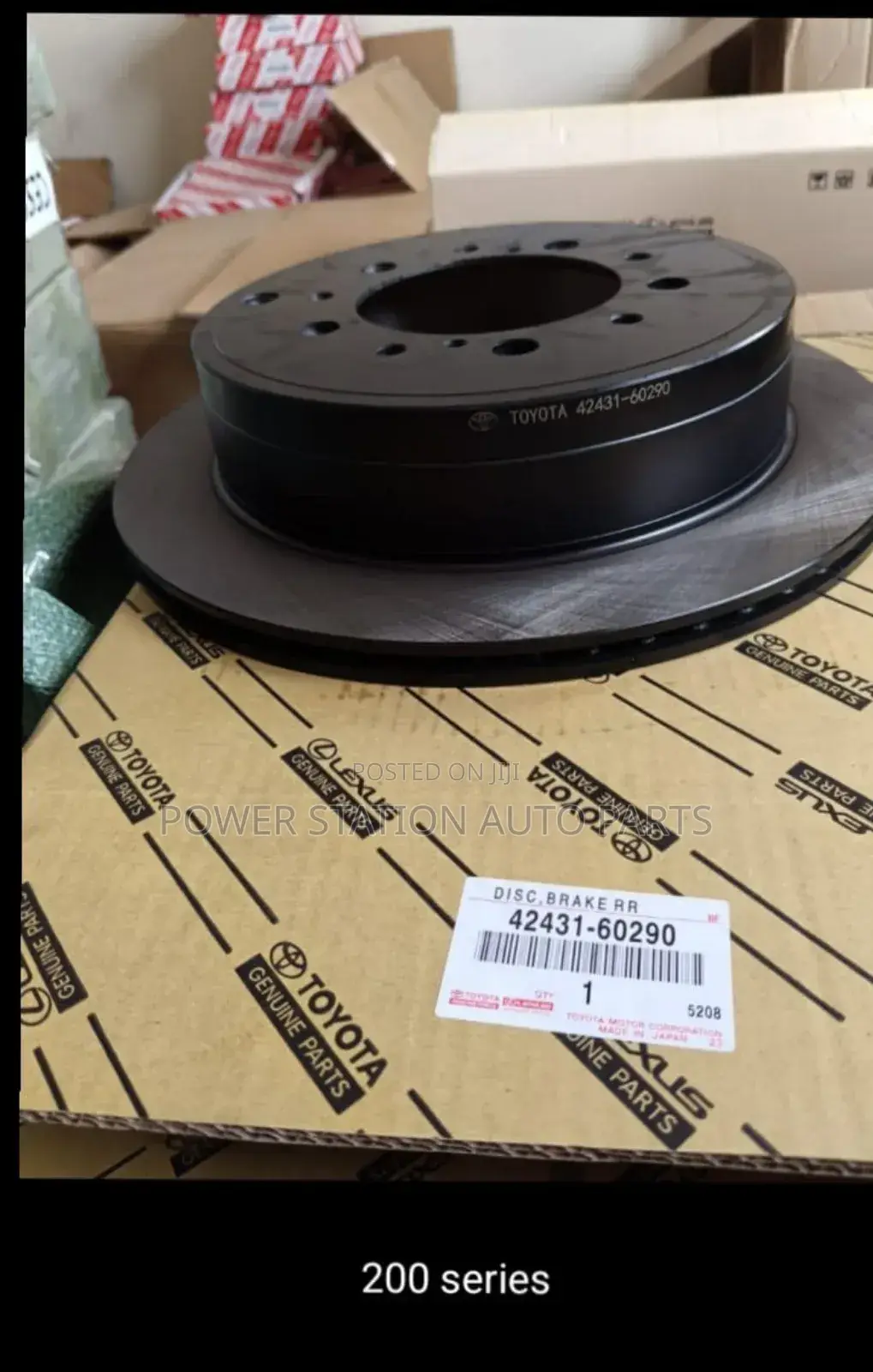 Brake Disc Lc 200 Front