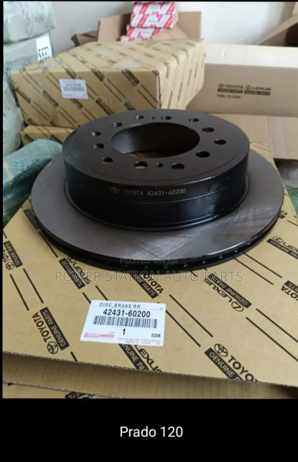 Brake Disc Prado J120 Rear