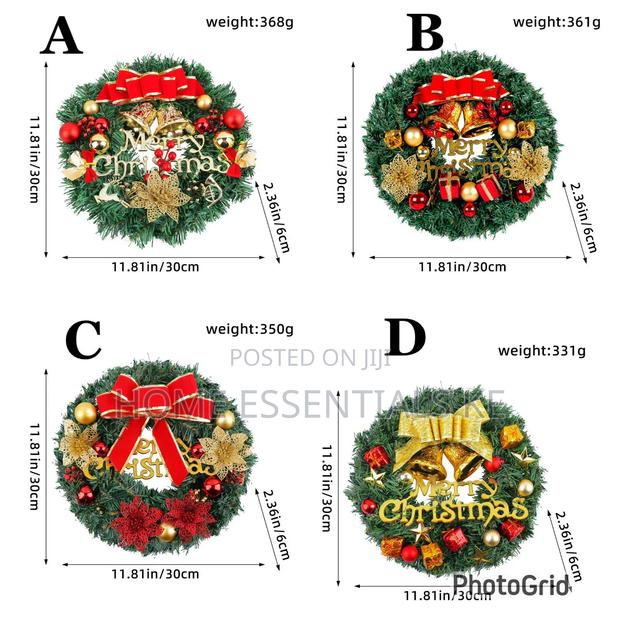 *30cm Cypress Front Door Christmas Wreath*