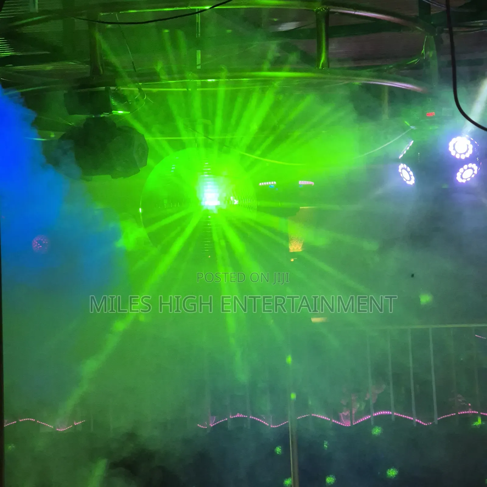 Club Lighting Set Up