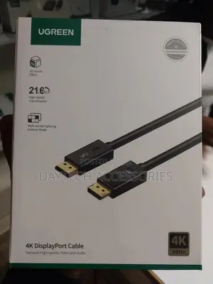 A Ugreen Displayport Cable (Model Dp102).