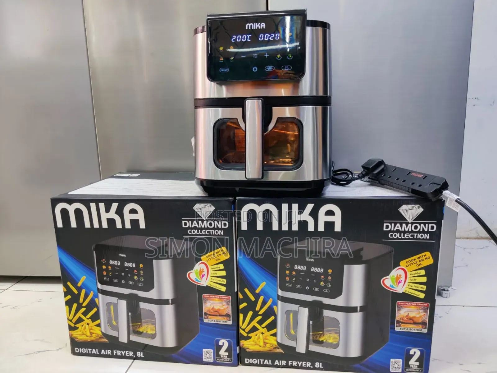 Mika Air Fryer Digital 8l