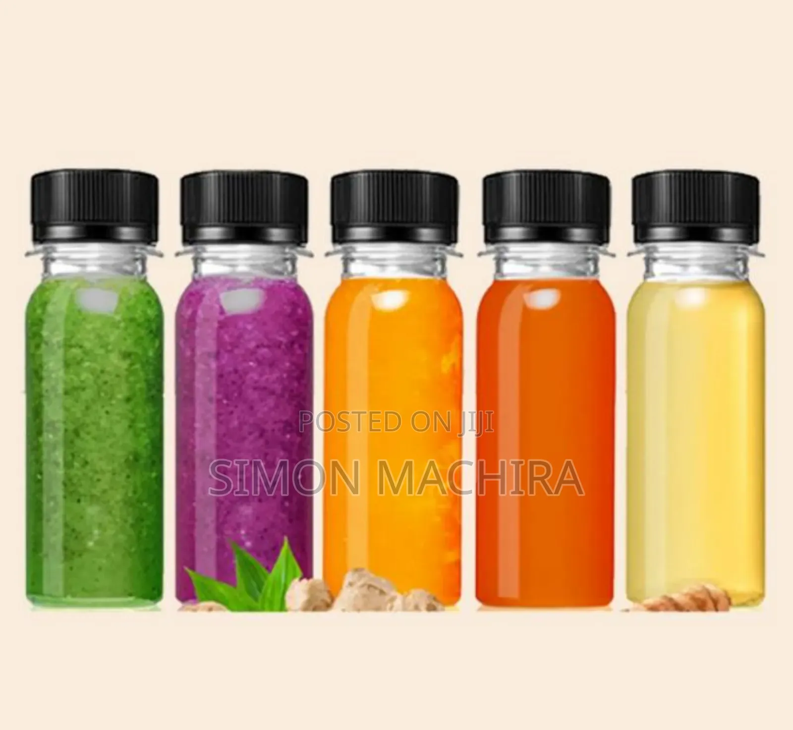 6pc Ginger Shot Bottles
