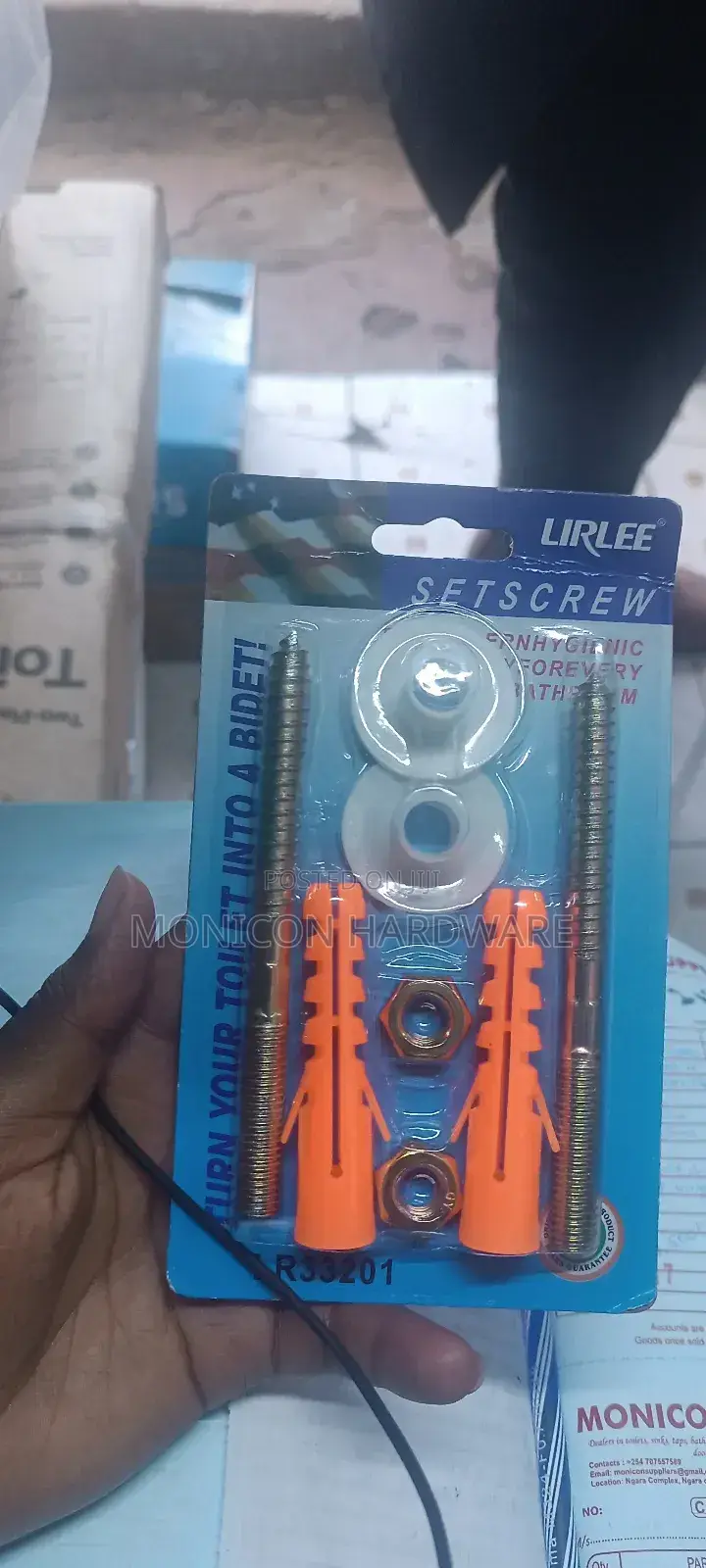 Basin Screws