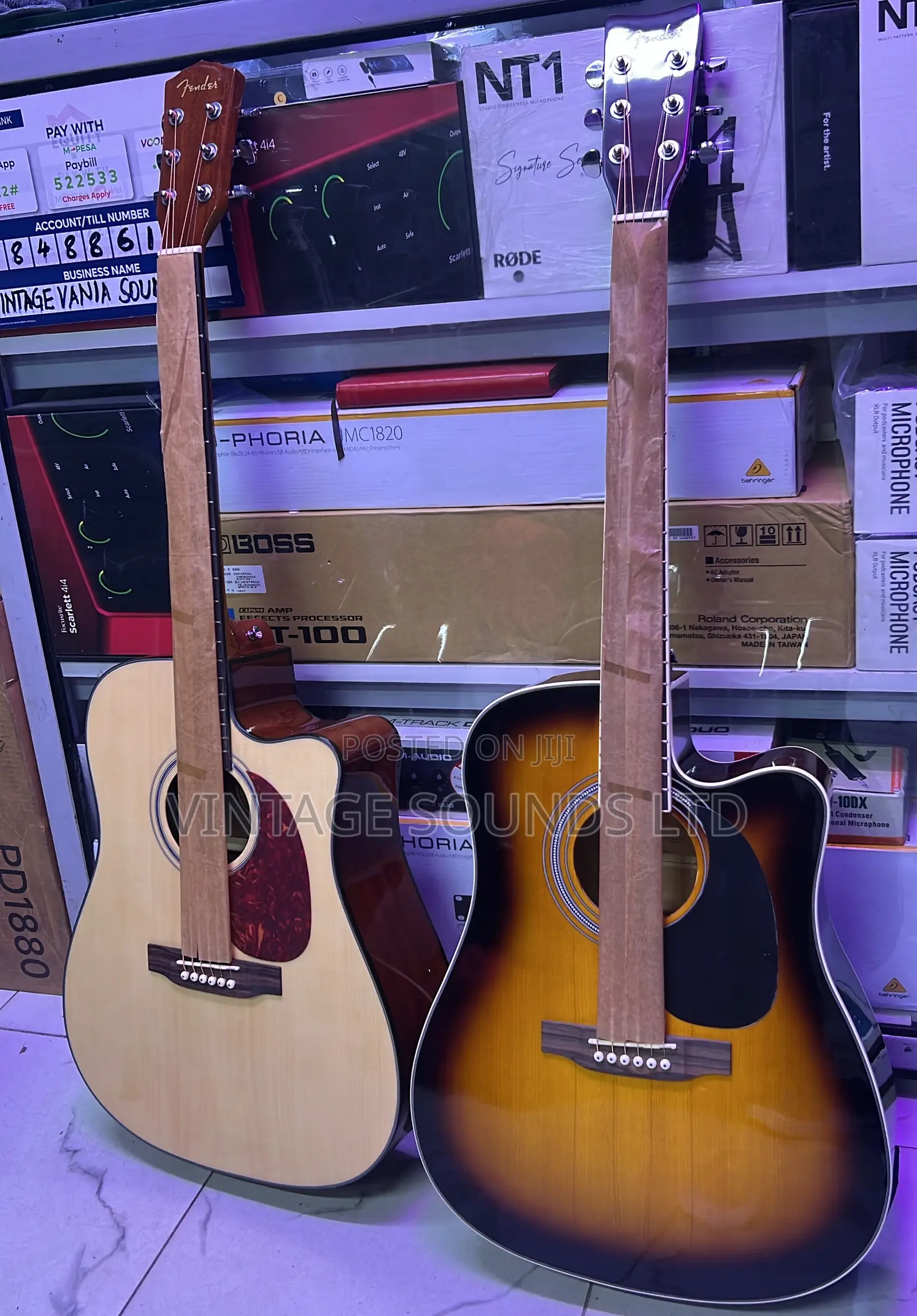 41” Fender Semi Acoustic Electric Guitar ( Full Size )