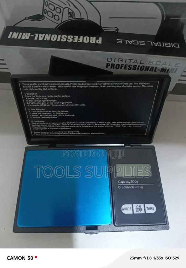 Grams Scale (0.01*500g) - main view