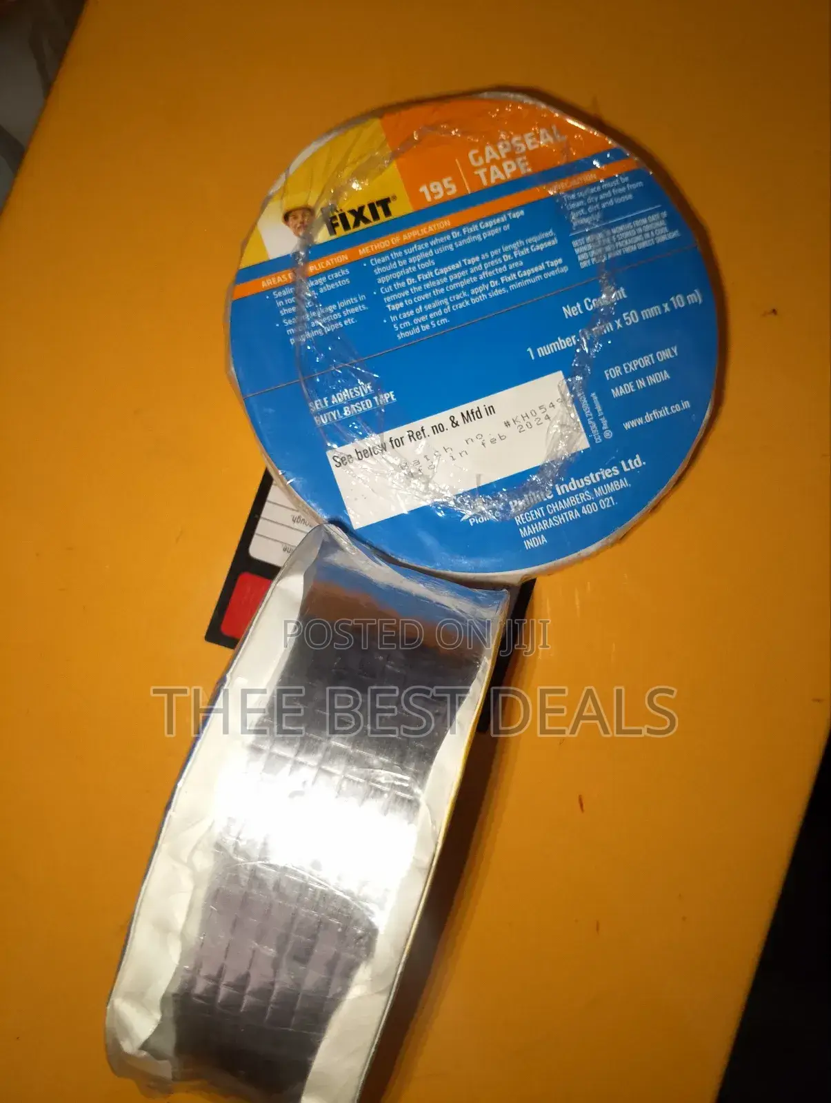 Dr.Fixit Gapseal Tape ,Self -Adhesive
