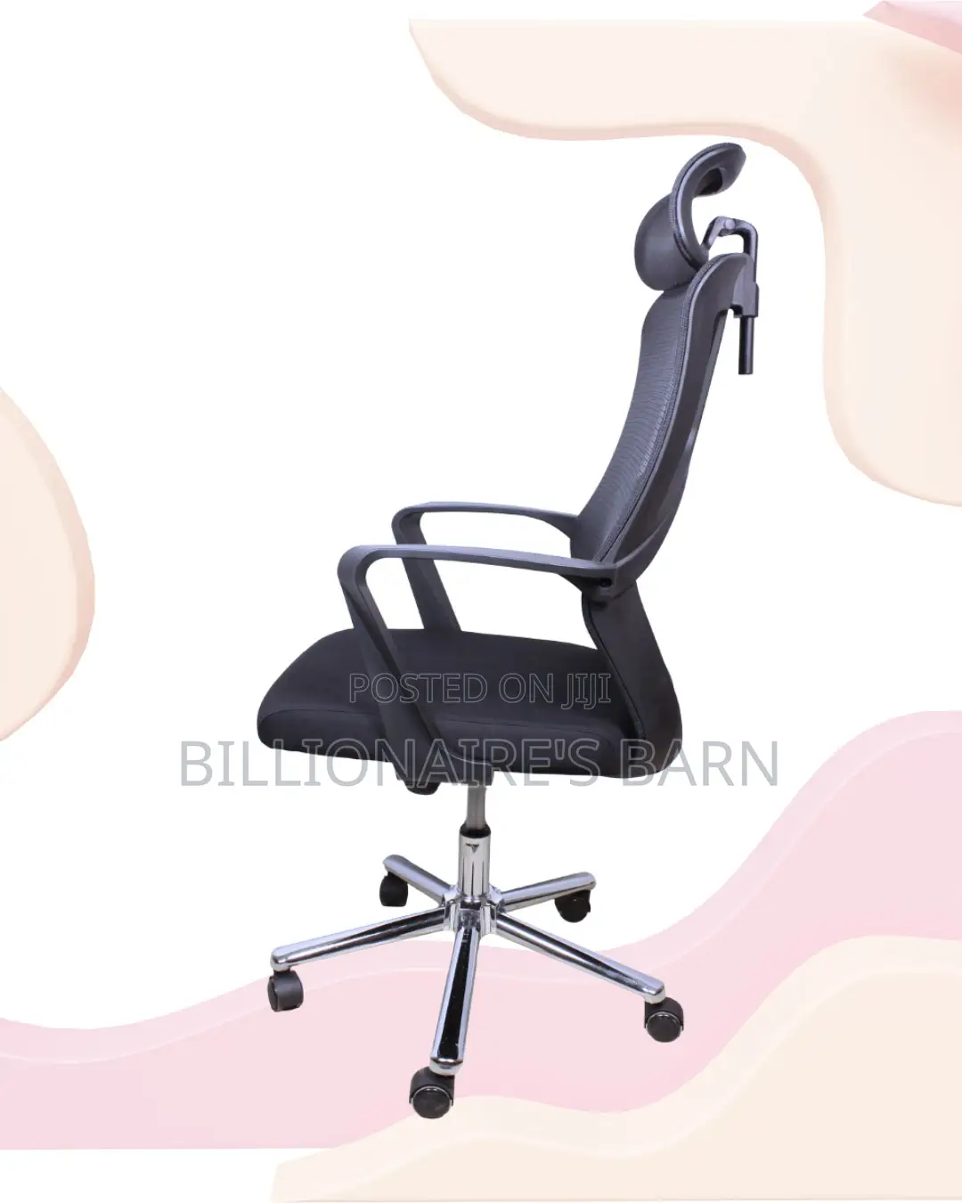 Modern High Back Mesh Office Chair | Mesh Backrest