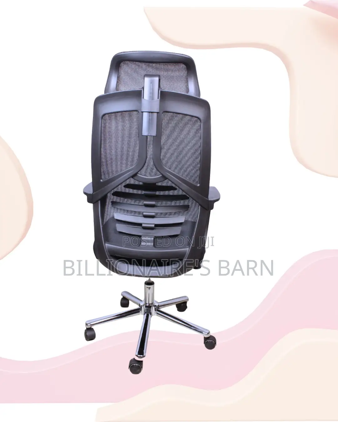 Modern High Back Mesh Office Chair | Mesh Backrest