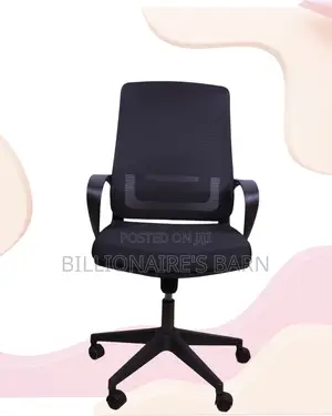 Black Ergonomic Mesh Office Chair | Durable Mesh Backrest
