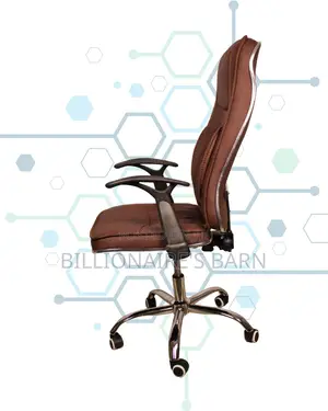 Pro-grade Ergonomic Executive Leather Chair | High-density Foam Seat