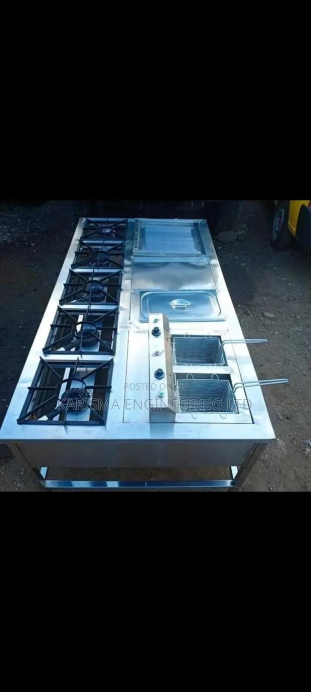Stainless Steel Combined Cooker