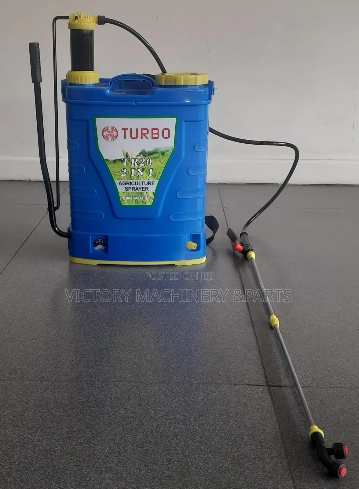 2 in 1 Manual and Battery Sprayer 20l