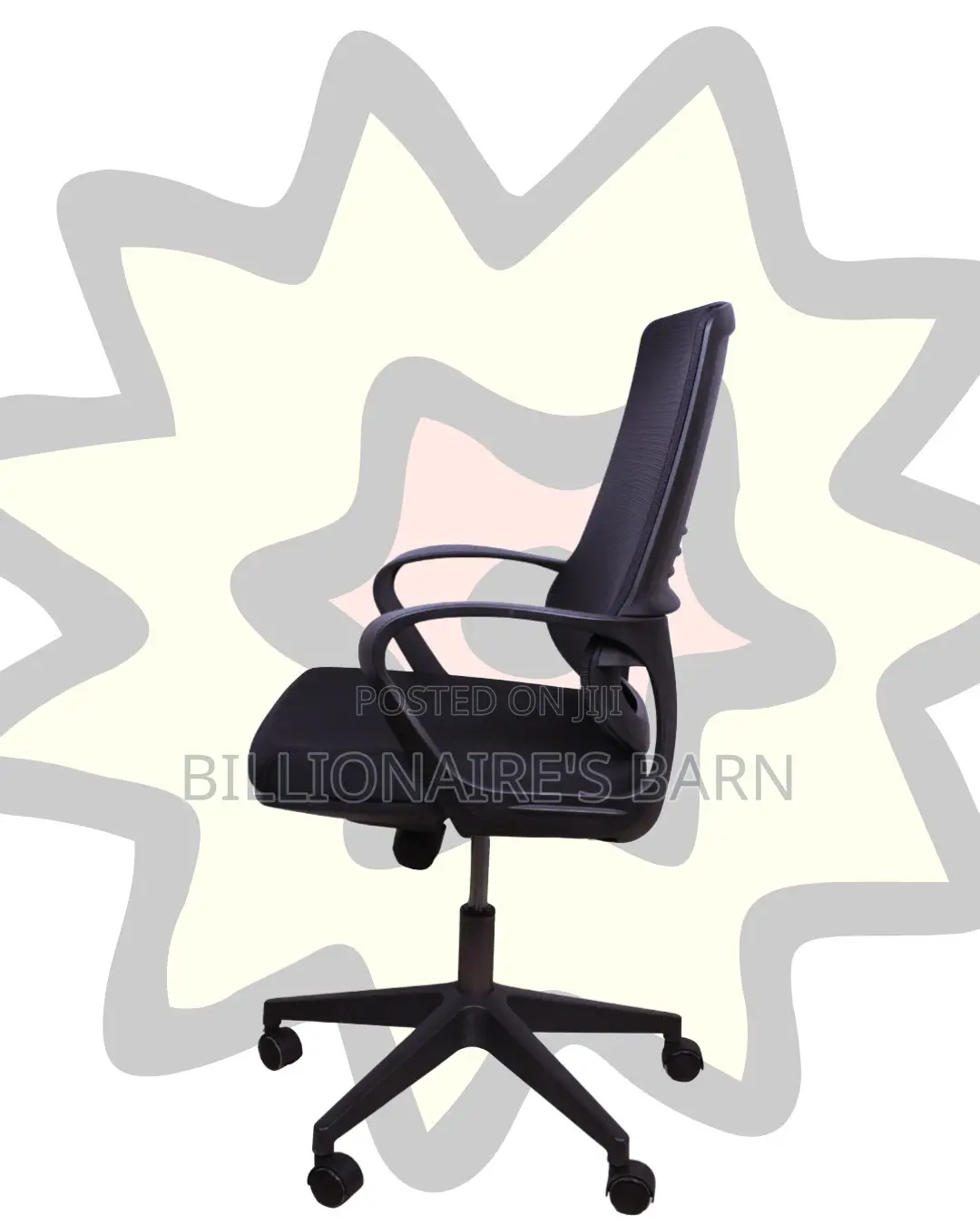 Black Ergonomic Mesh Office Chair (Modern) — Offer Valid This Week