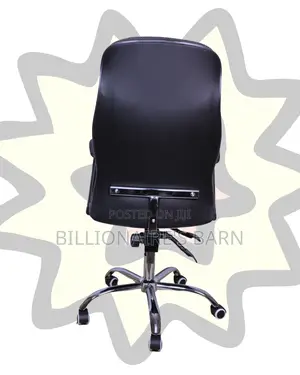 Executive Leather Office Chair | Sleek High-Density Foam Seat