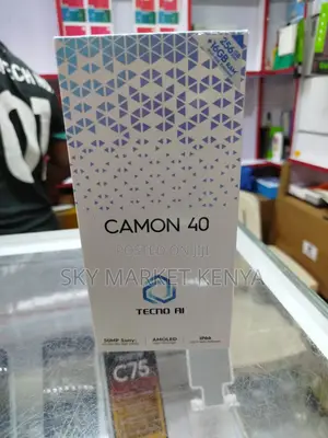 New Tecno Camon 40 256 GB Black