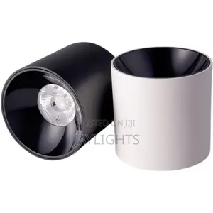 Black White Aluminum Led Surface Mounted Downlight Cob