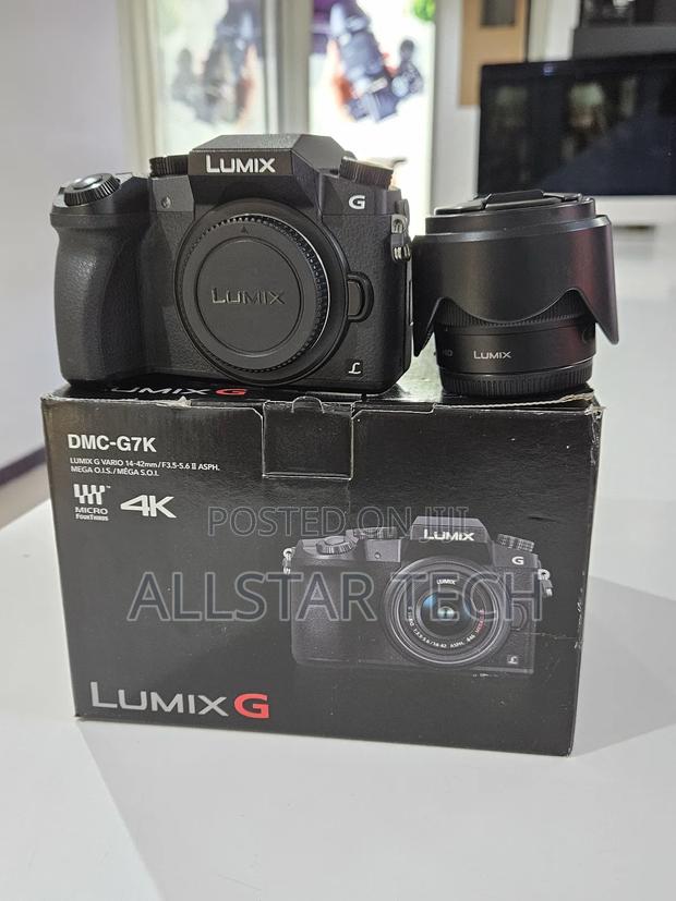 Panasonic Lumix G7 Mirrorless Camera With 14-42mm Lens (Open Box)