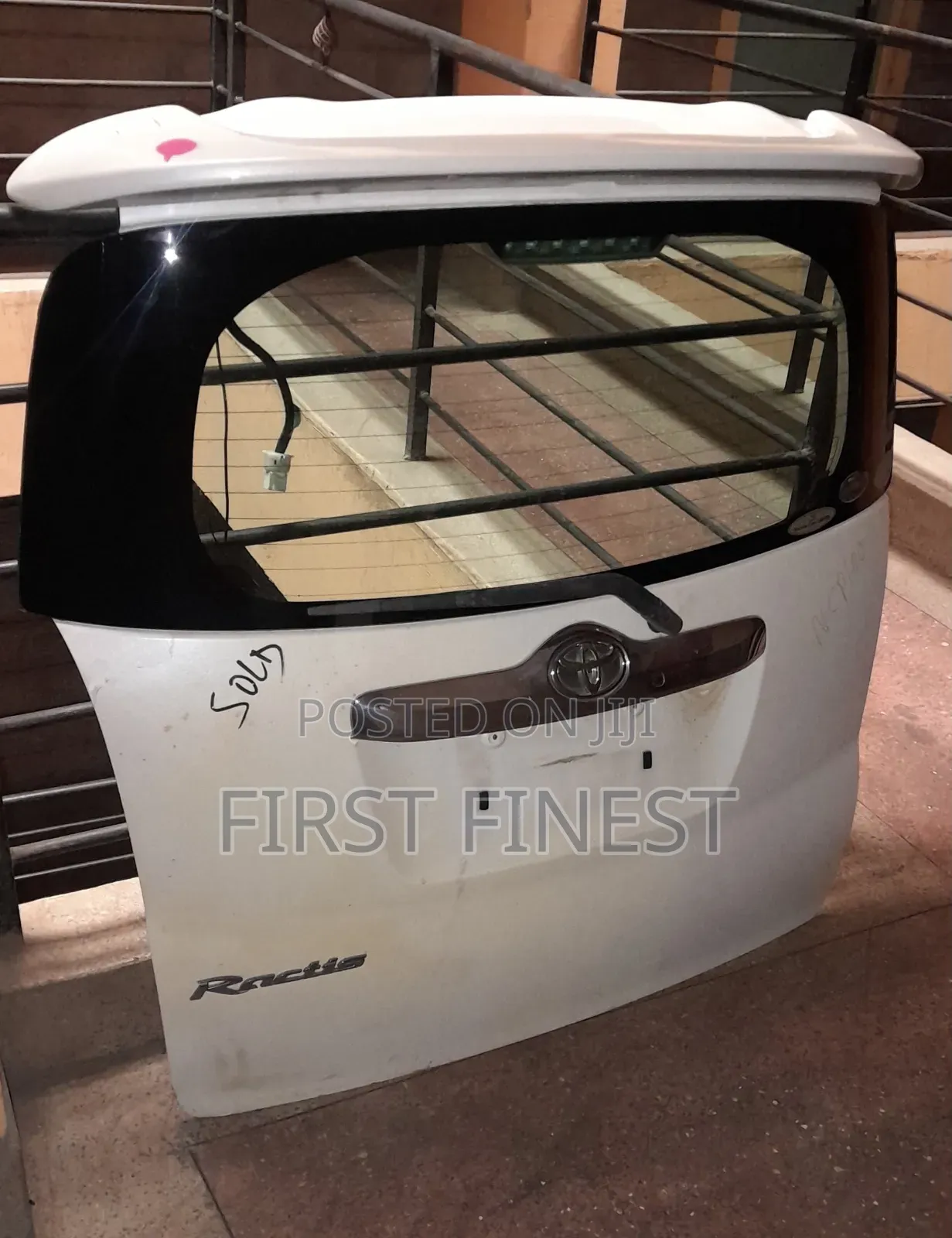 Toyota Ractis 2008 Boot Complete With Spoiler