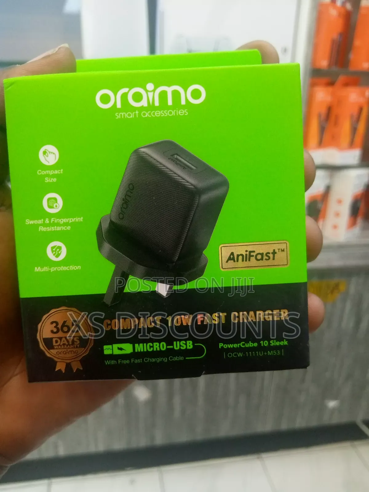 Oraimo Compact 10 W Fast Charger